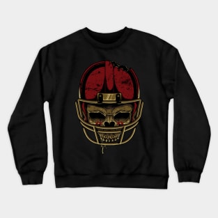 American Football Skull Crewneck Sweatshirt